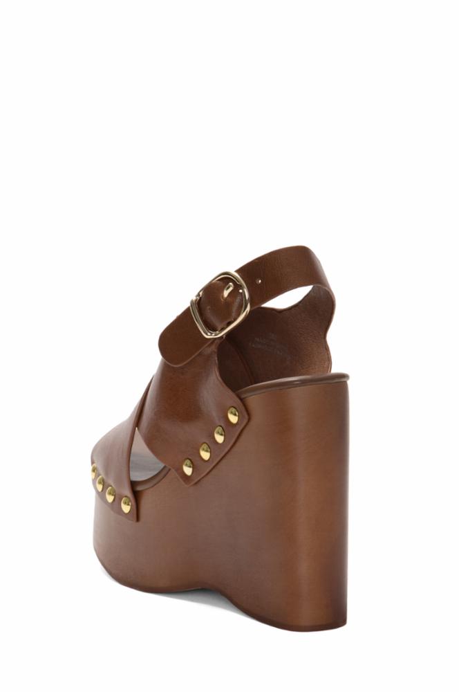 Jeffrey Campbell  Women's Fiddle_Std Brown M
