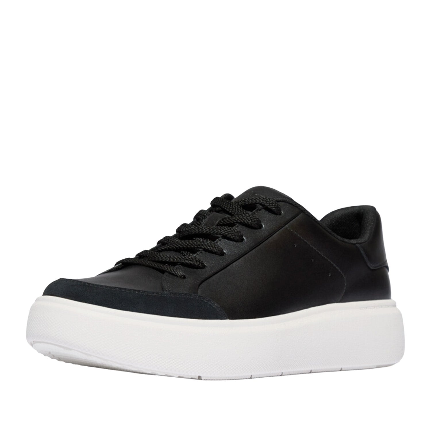 Fitflop Women's RTG Leather/Suede Trainers in Black