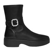 FitFlop Women's F-Luma Boot in Black