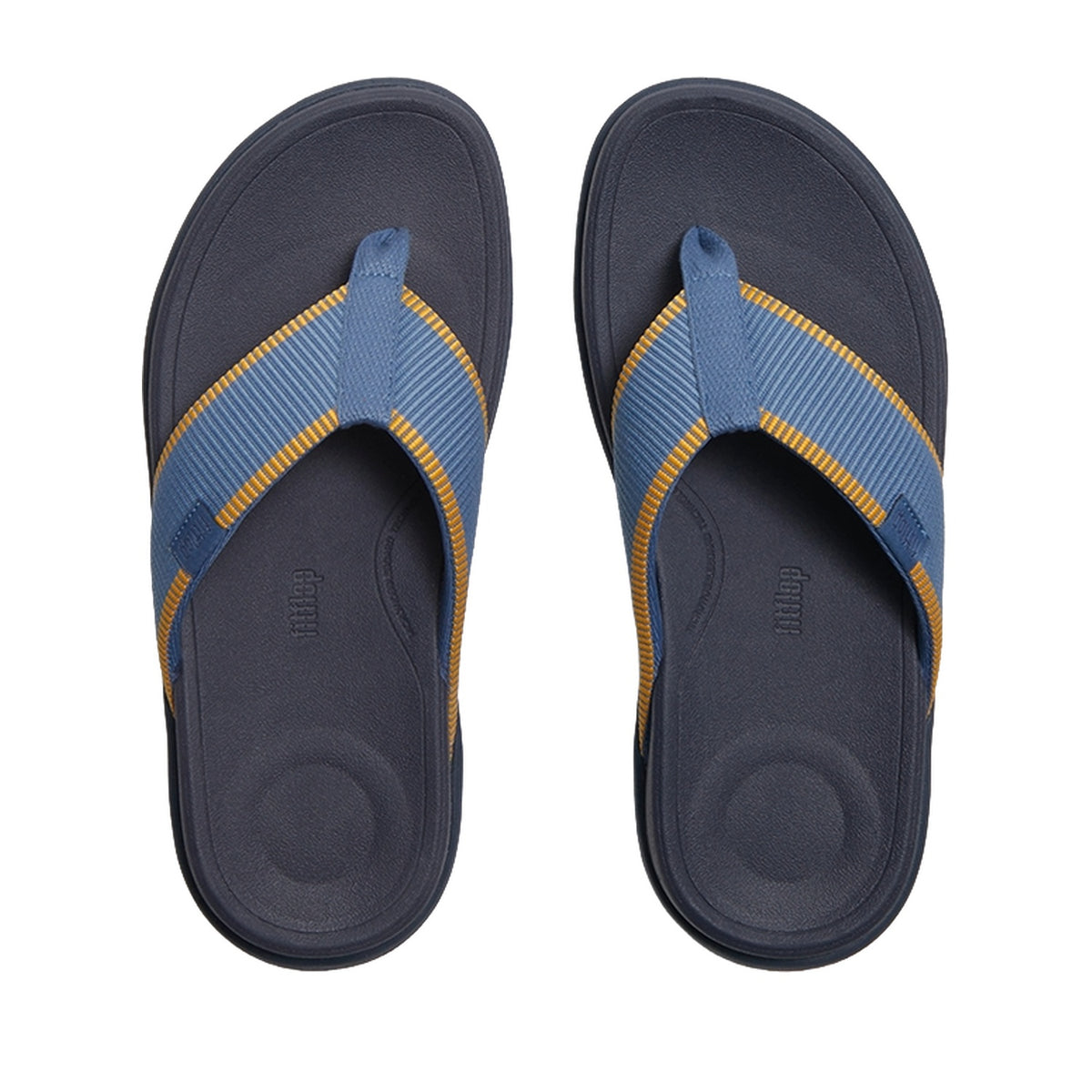 FitFlop Men's F-Mode in Cosmic Blue/Turmeric