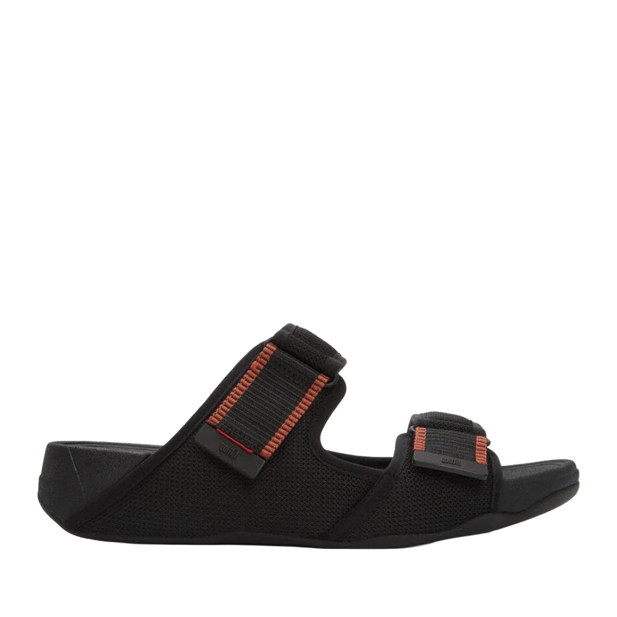 FitFlop Men's Gogh Moc in Black/Terracotta