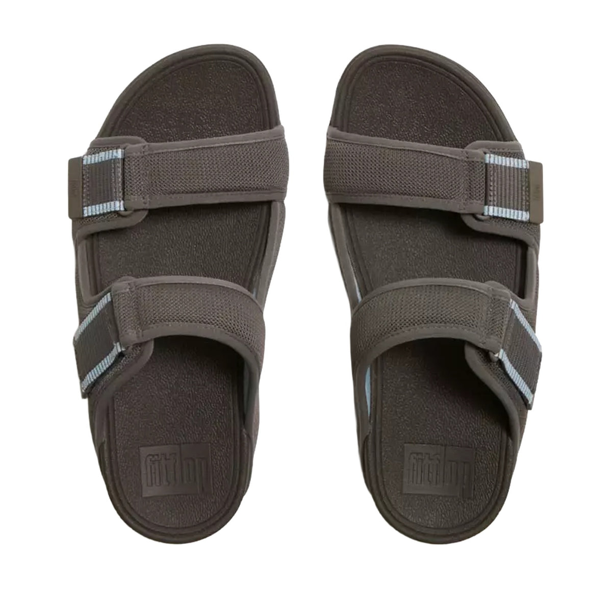 FitFlop Men's Gogh Moc in Bungee Cord/Cloudy Blue