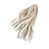 FLOOF Knit Scarf in Beige