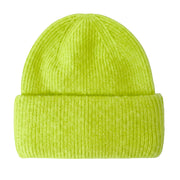 FLOOF Women's Wool Hat in Bright Green
