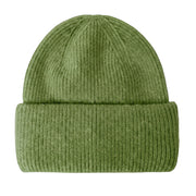 FLOOF Women's Wool Hat in Dark Green