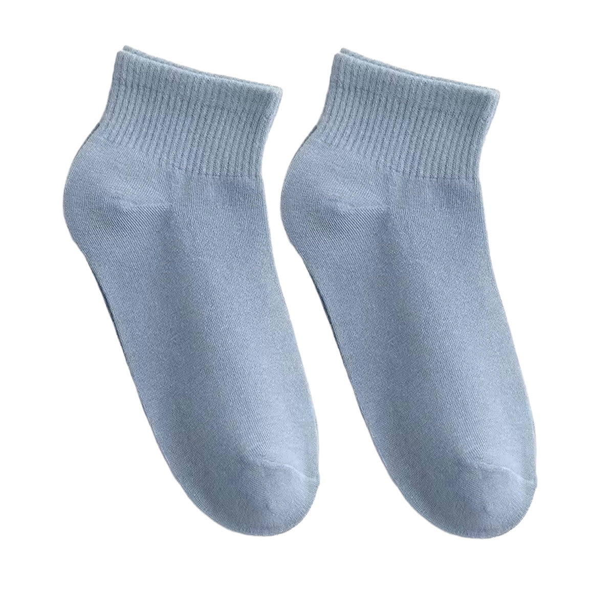 Floof Ankle Sock in Blue Grey