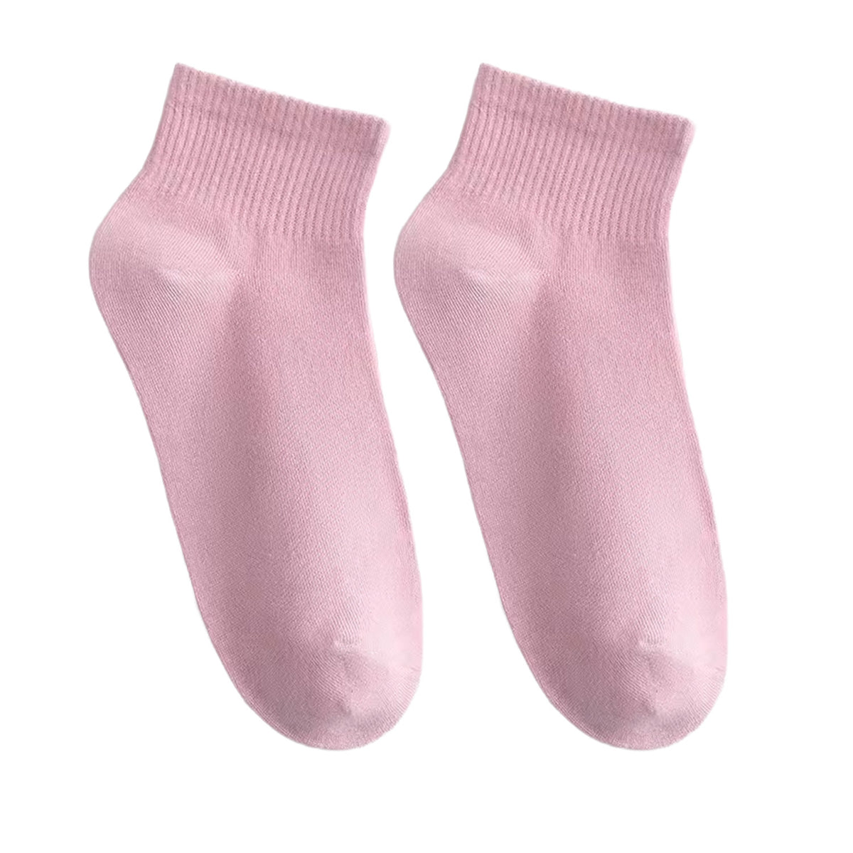 Floof Ankle Sock in Pink