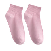 Floof Ankle Sock in Pink