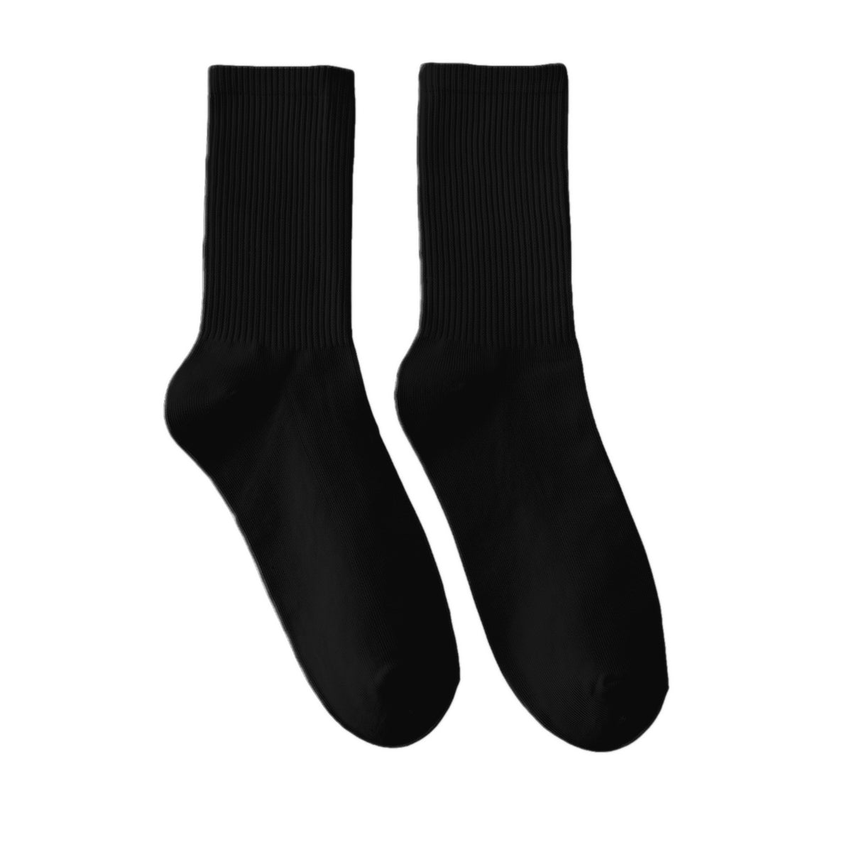 Floof Basic Crew Sock in Black