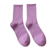Floof Basic Crew Sock in Lavender