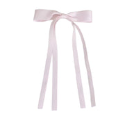 Kennie Rylie Double Layer Bow Hair Clip 2.0 in Baby Pink