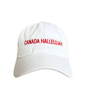 Floof Unisex Canada Hallelujah Cap in White