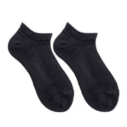Floof  Comfort Crew Ankle Sock in Black