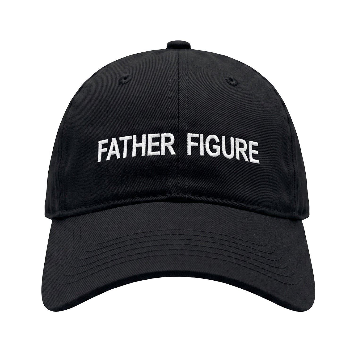 Floof Unisex Father Figure Cap in Black