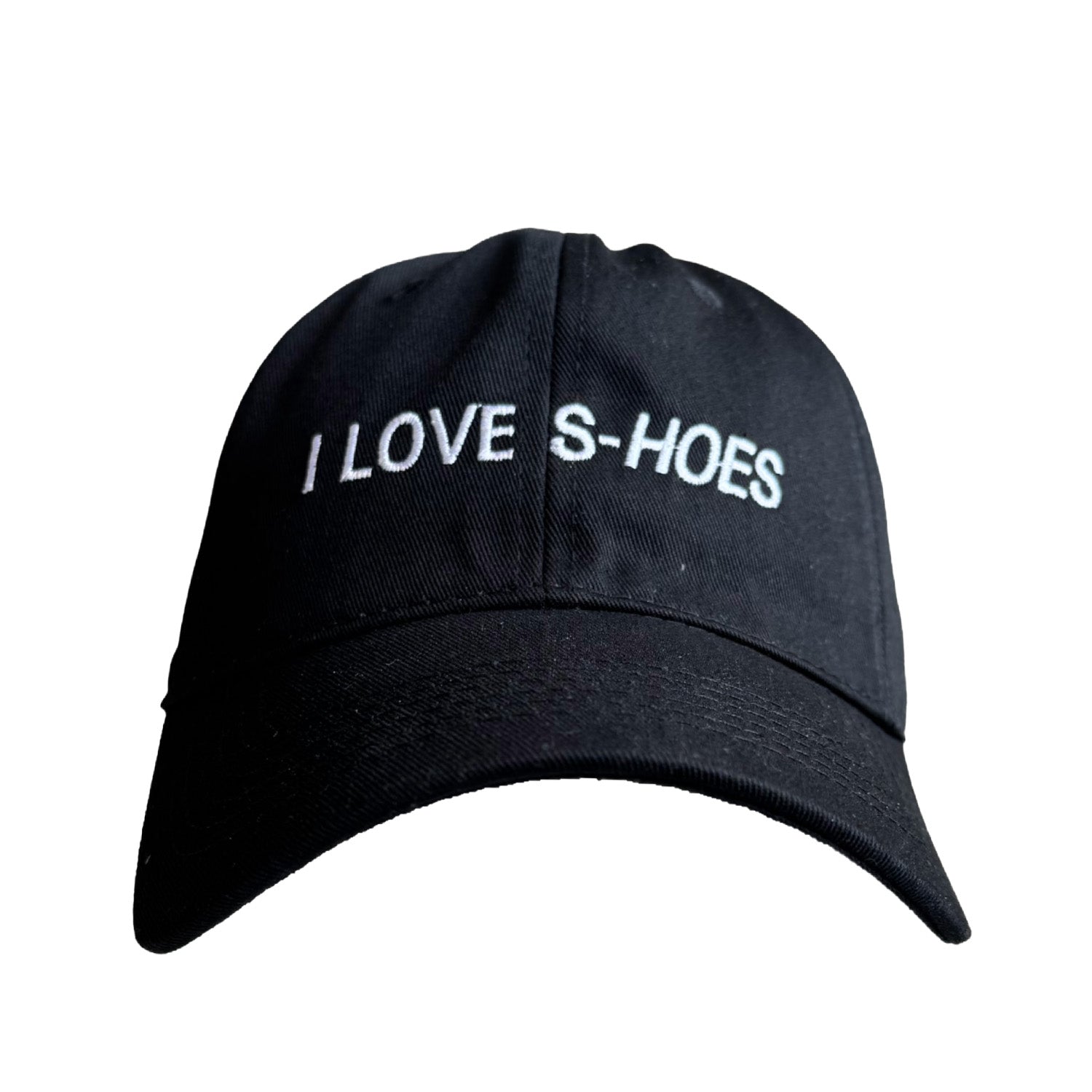 Floof Unisex I Love Shoes Cap in Black