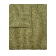 Floof Knit Scarf in Olive
