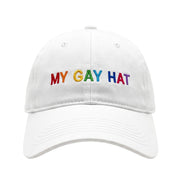 Floof Unisex My Gay Hat Cap in White