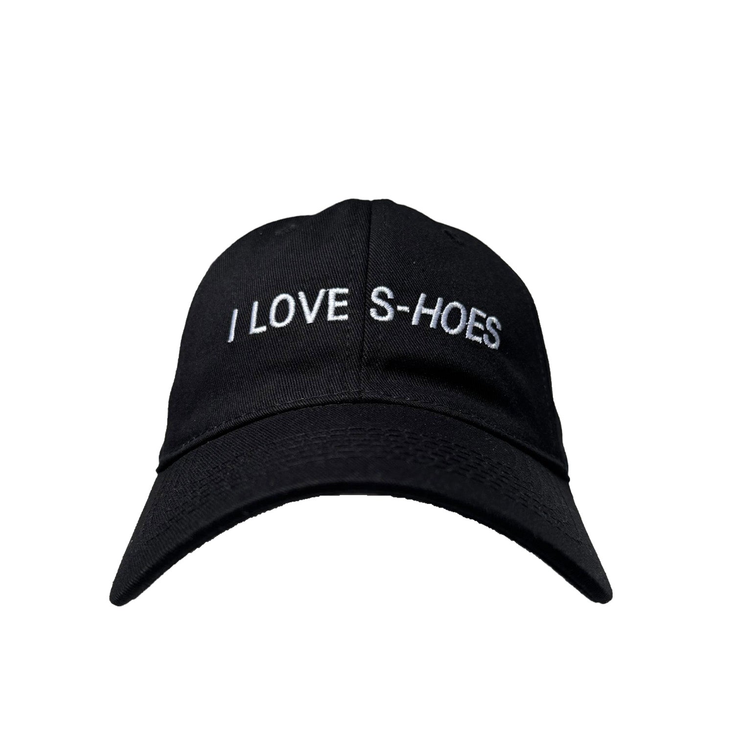 Floof Unisex I Love Shoes Cap in Black