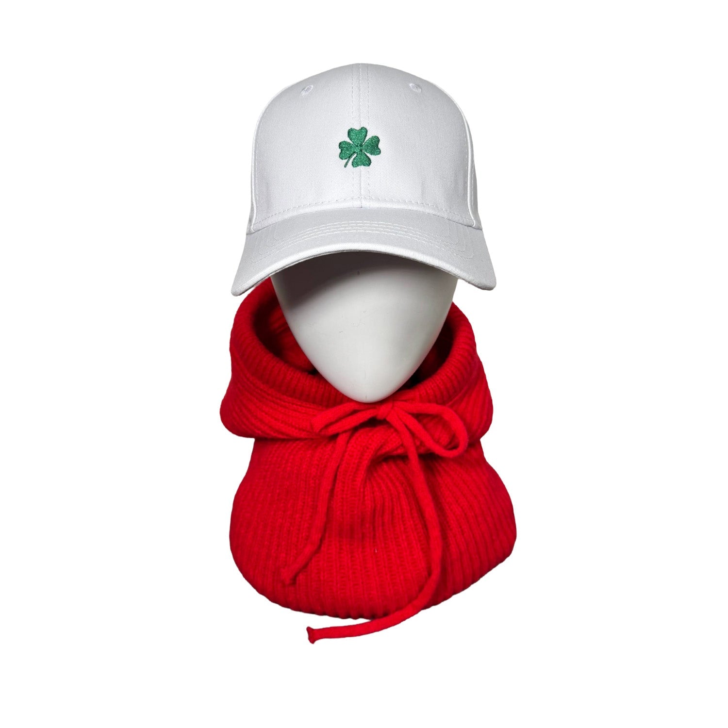 Floof Snood in Red