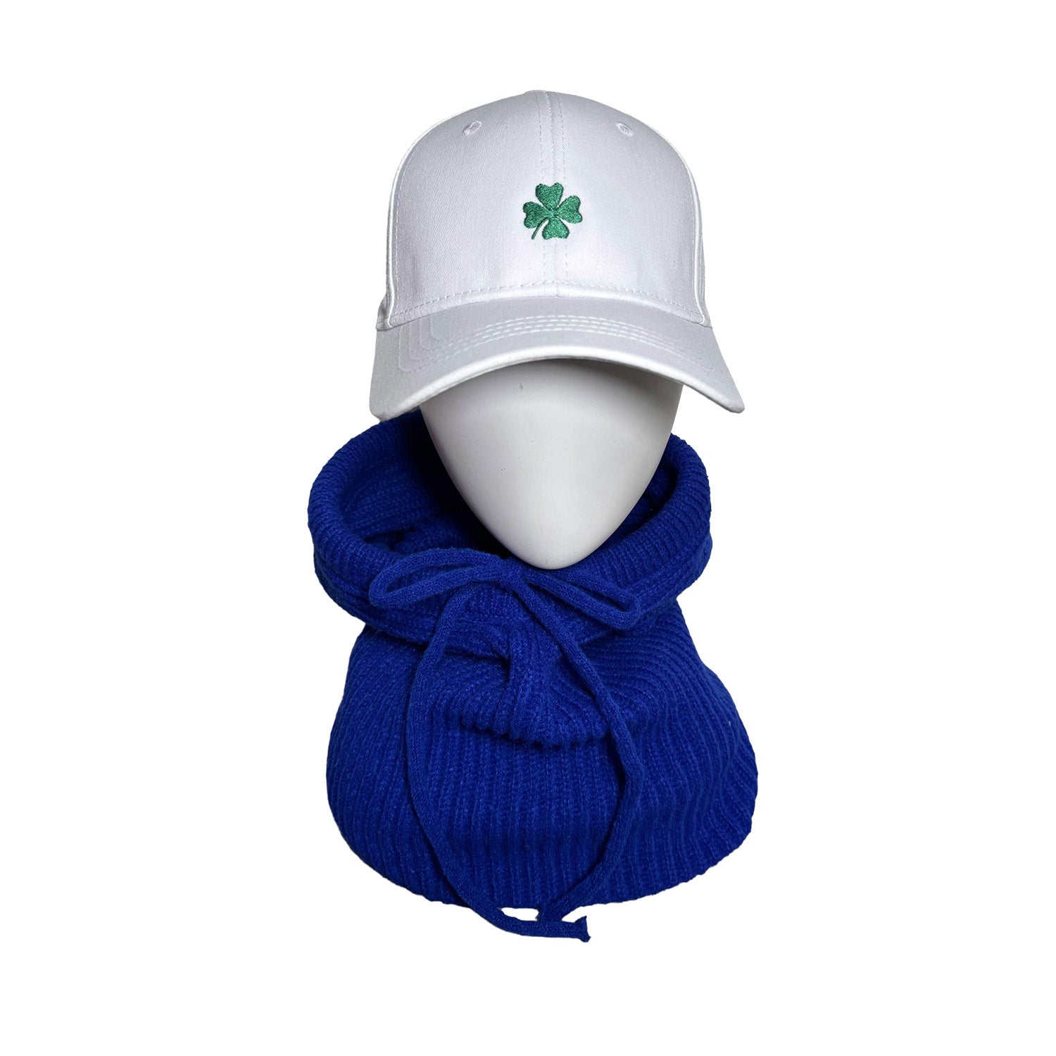 Floof Snood in Colbalt Blue