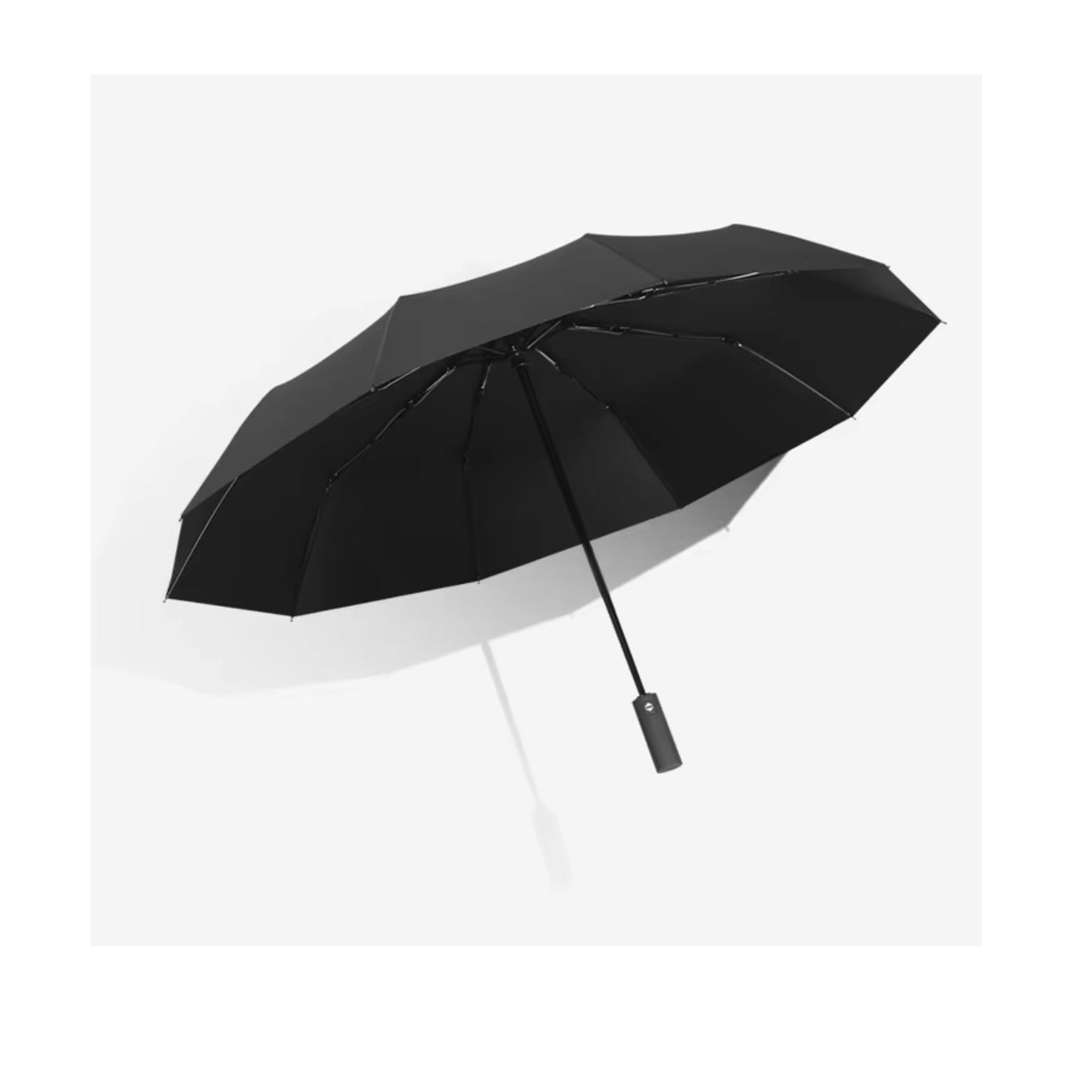 heel boy  Compact Umbrella in Black, O/S