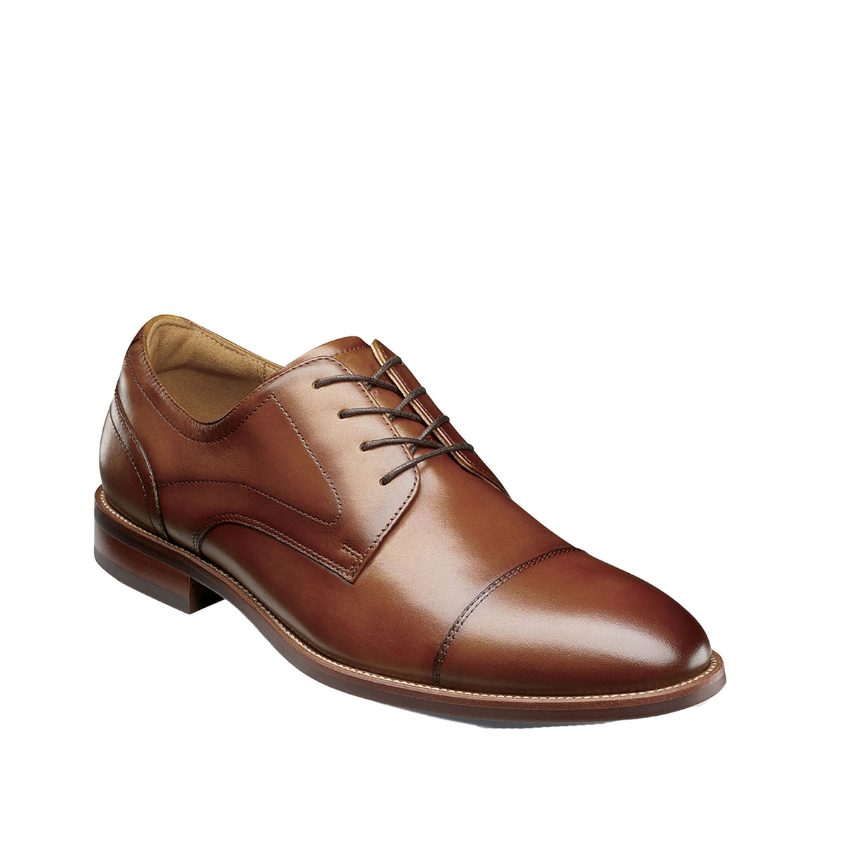 Florsheim Men's Rucci Cap Oxford in Cognac