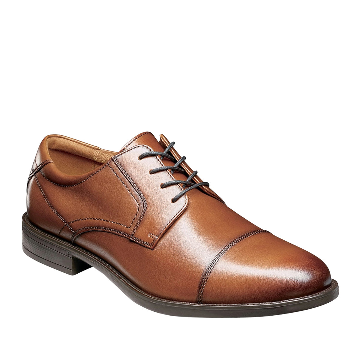Florsheim Men's Midtown Cap Ox in Cognac