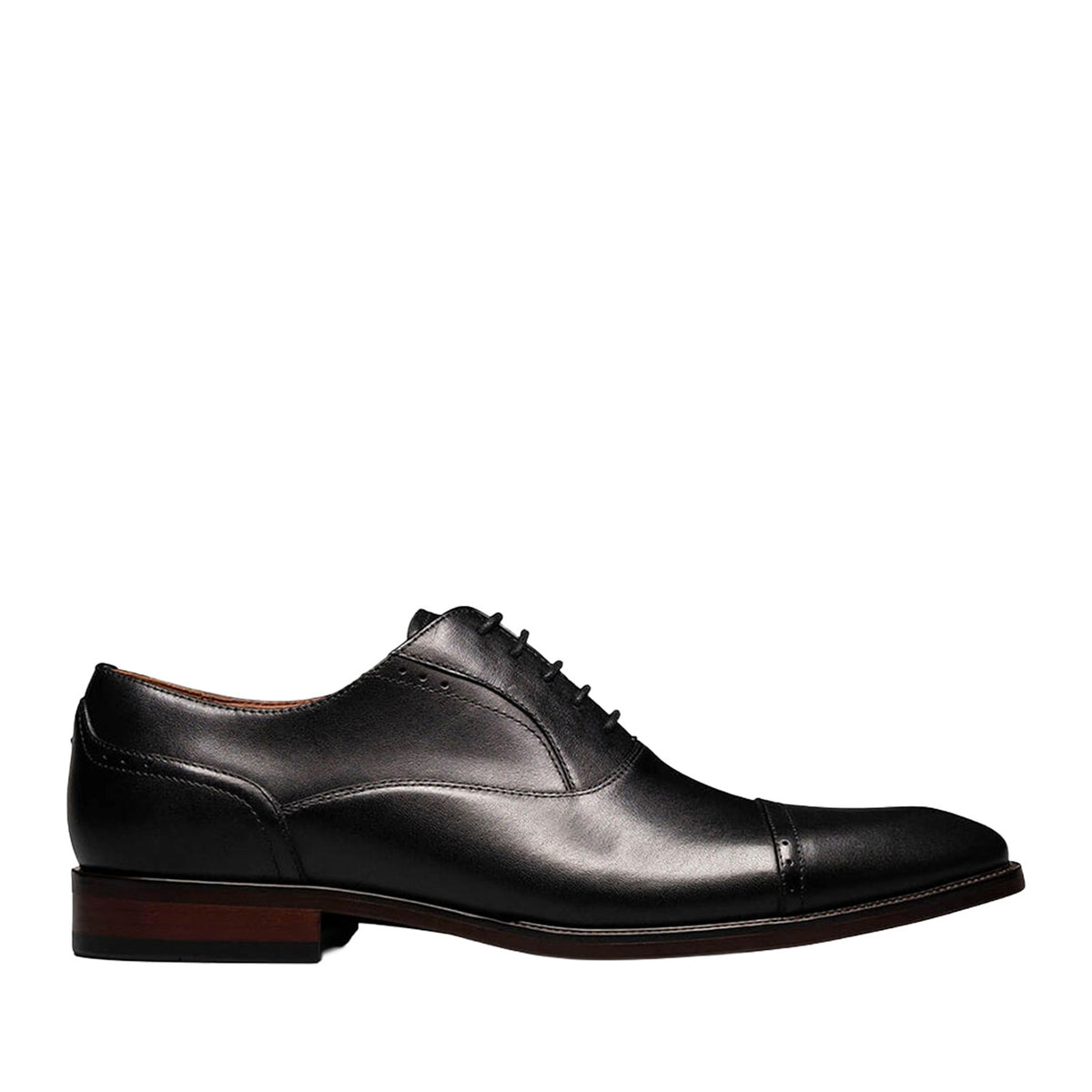 Florsheim Men's Sorrento Cap Toe Oxford in Black