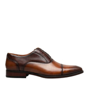 Florsheim Men's Sorrento Lux Cap Toe Balmoral in Cognac Mlt
