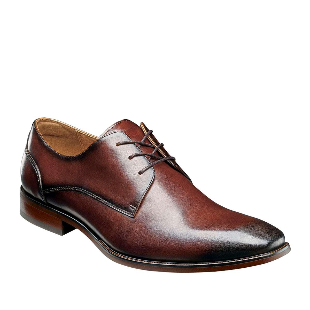 Florsheim Men's Sorrento Lux Plain Toe Oxfordford in Brown