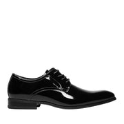 Florsheim Men's Tux Plain Ox in Black Patent