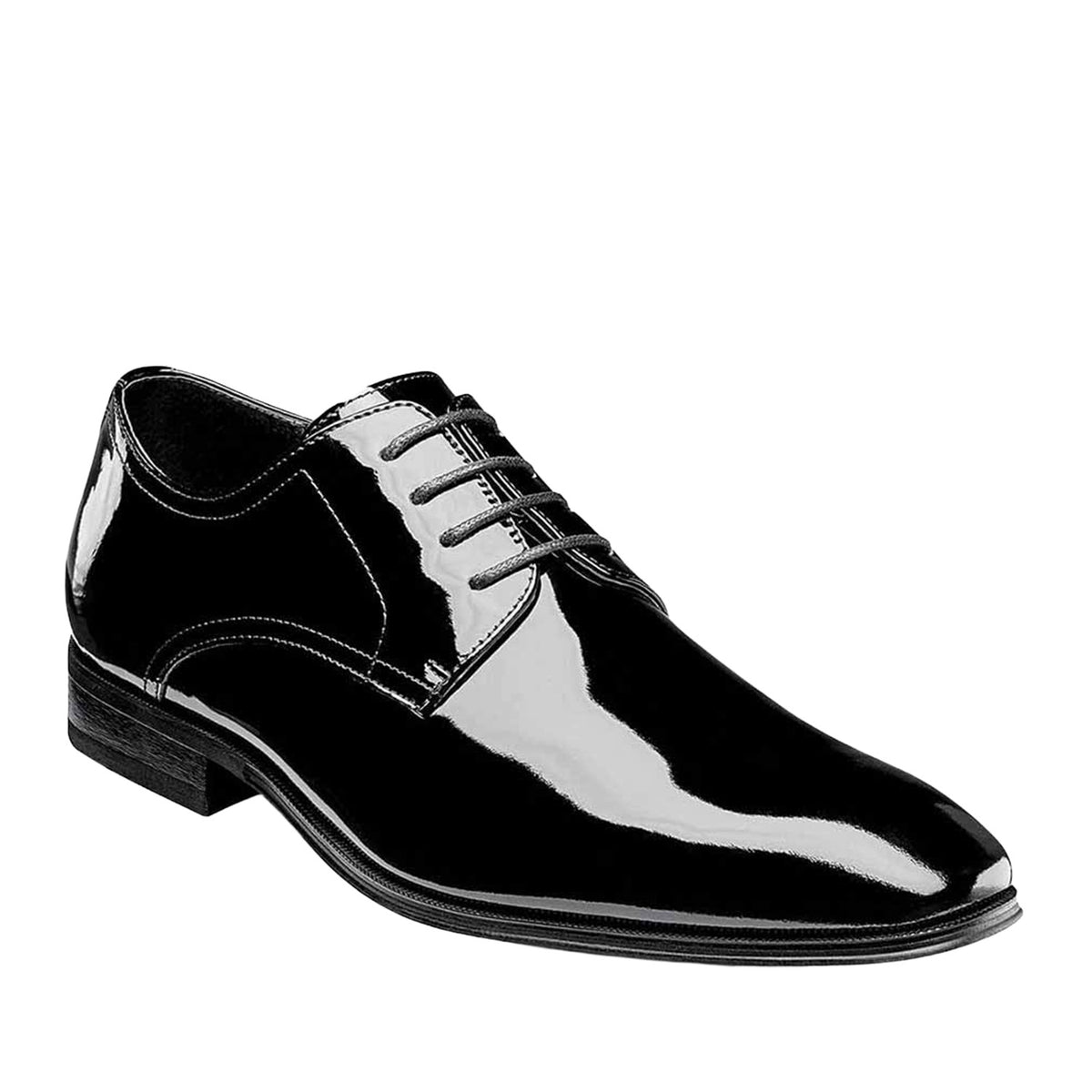 Florsheim Men's Tux Plain Ox in Black Patent