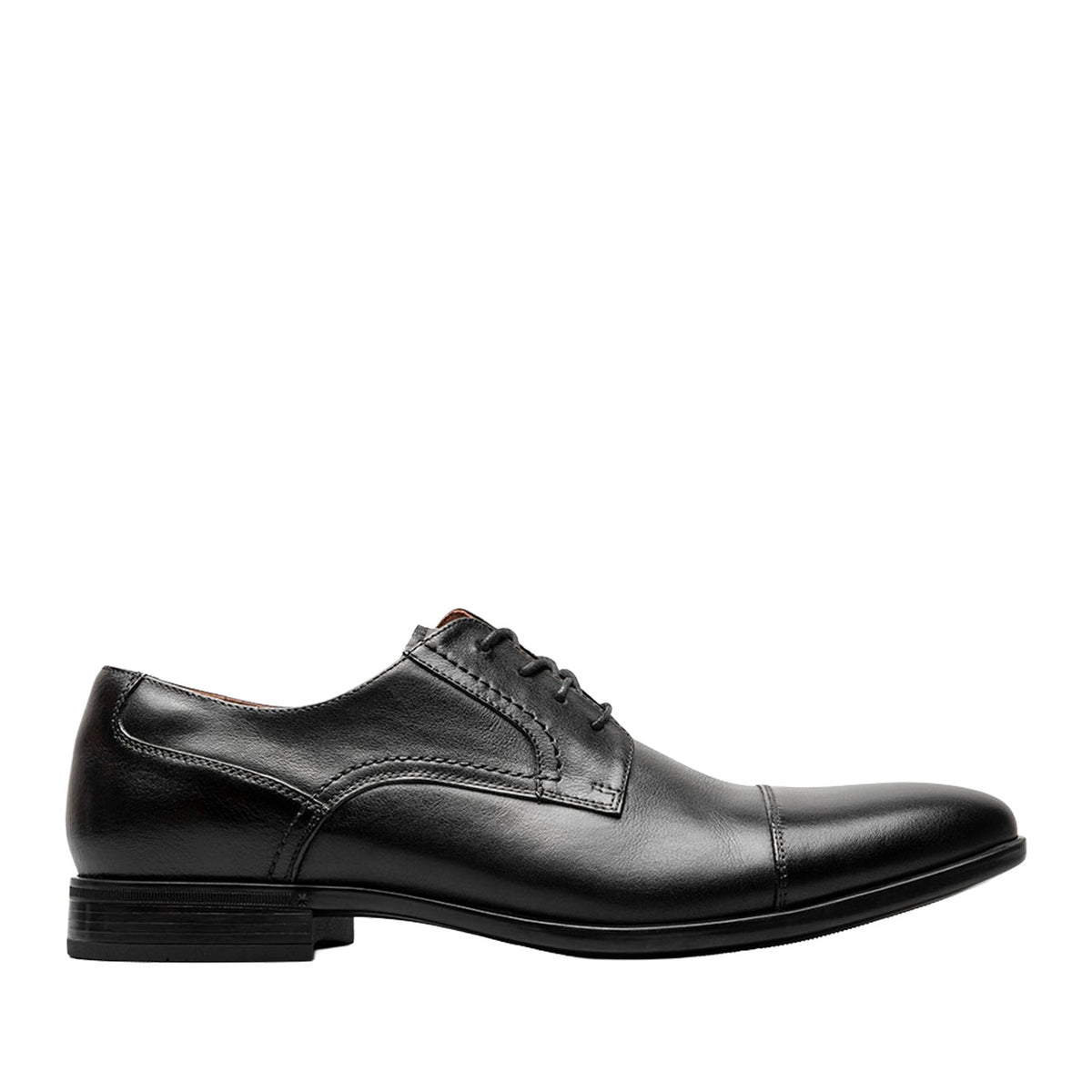 Florsheim Men's Zaffiro Cap Toe Oxford in Black