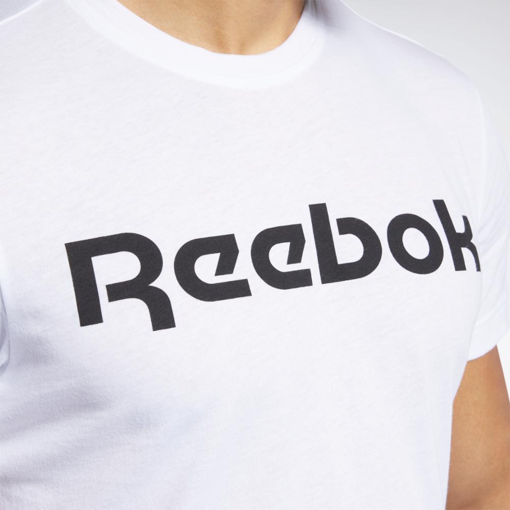 Reebok Apparel  Men's Gs Reebok Linear Read Tee Zia White Reg