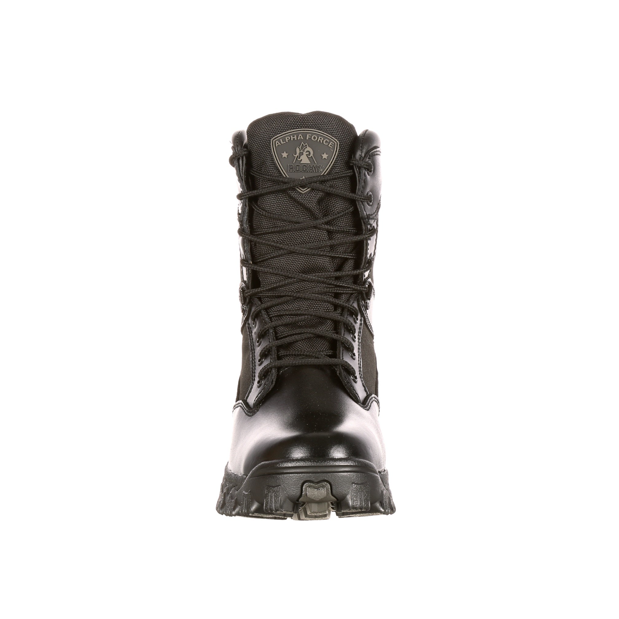 Rocky Men's Alpha Force  8" Waterproof Public Service Boo In Black M