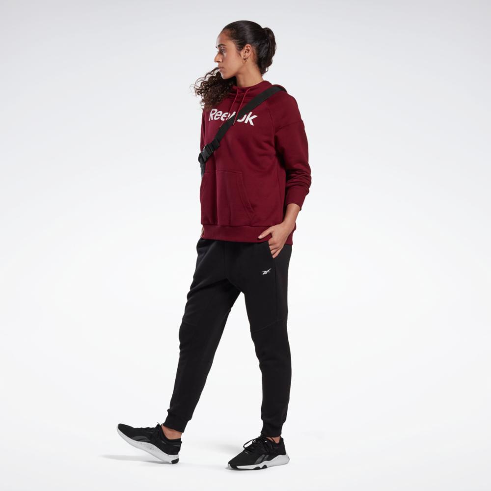 Reebok Apparel  Women's Linear Logo Pant Reebok Training App Women Black Reg