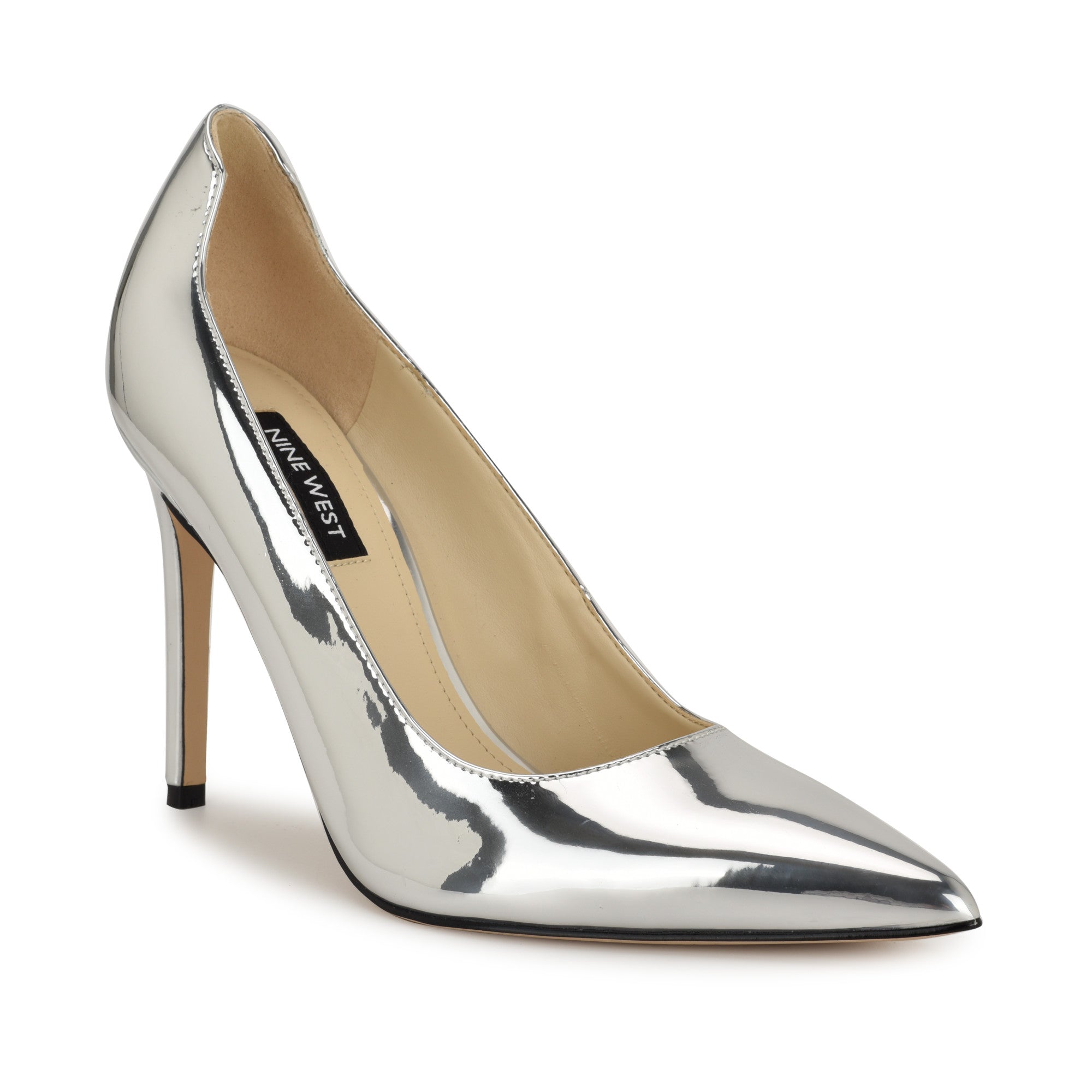 Nine West Women's Freds3 In Silver M