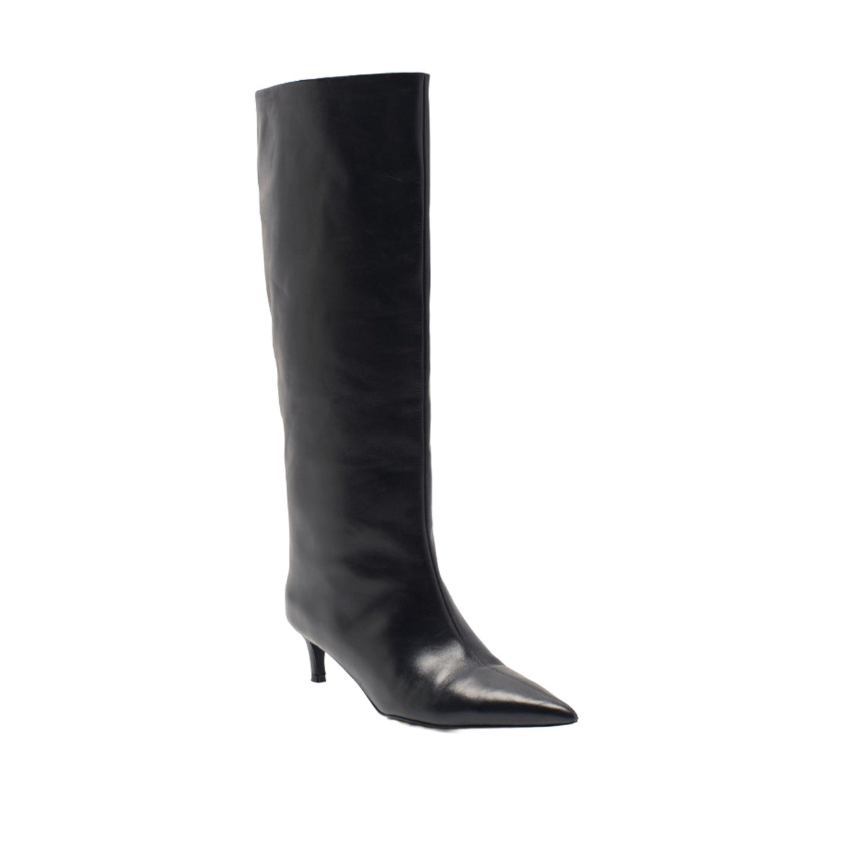 Free People Women's Kiki Kitten Heel Boot in Black