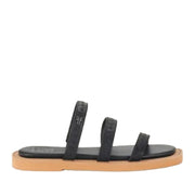 Frye  Women's Faye Strappy Slide Black M