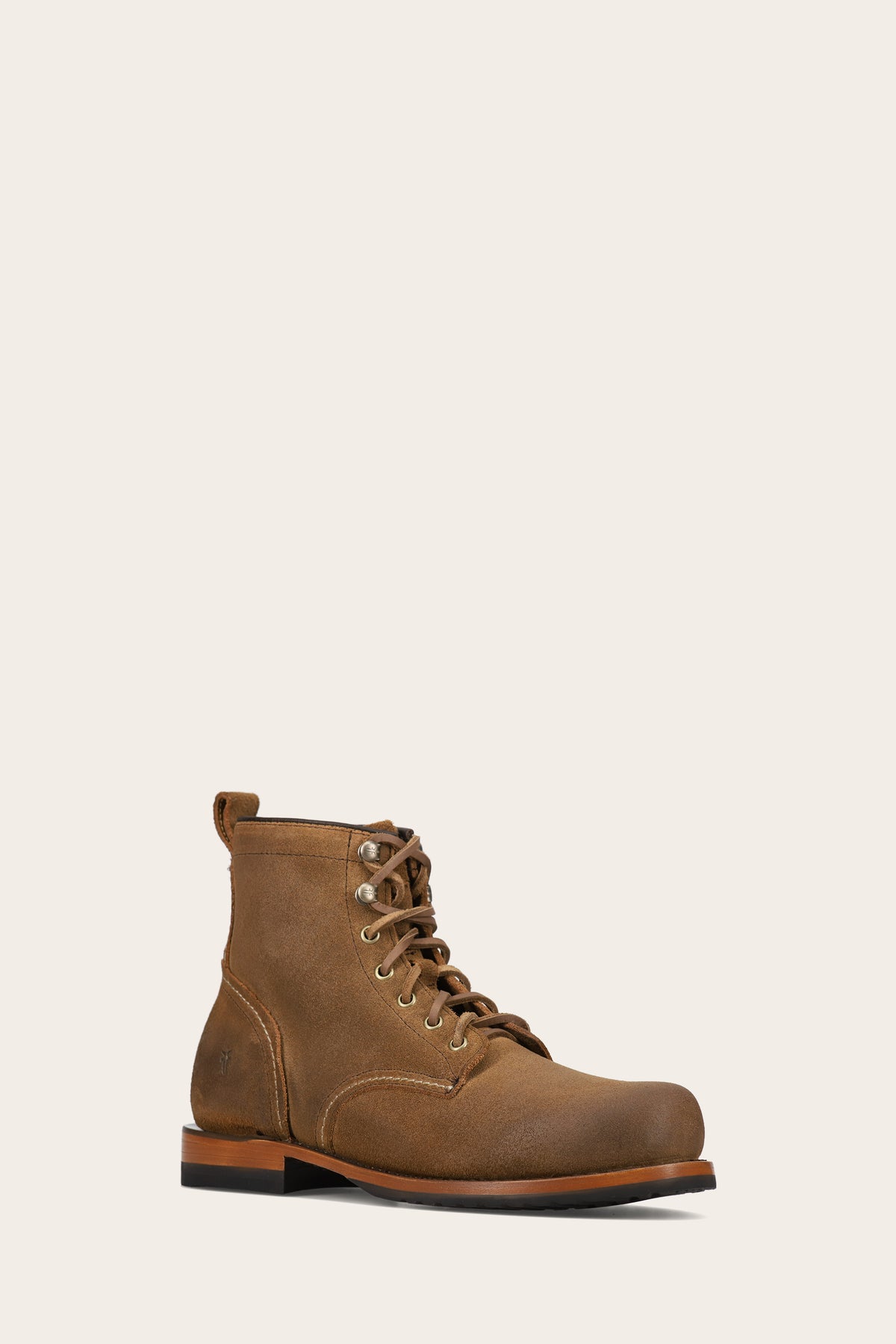 Frye Men's Hudson Plain Toe Workboot In Bark M