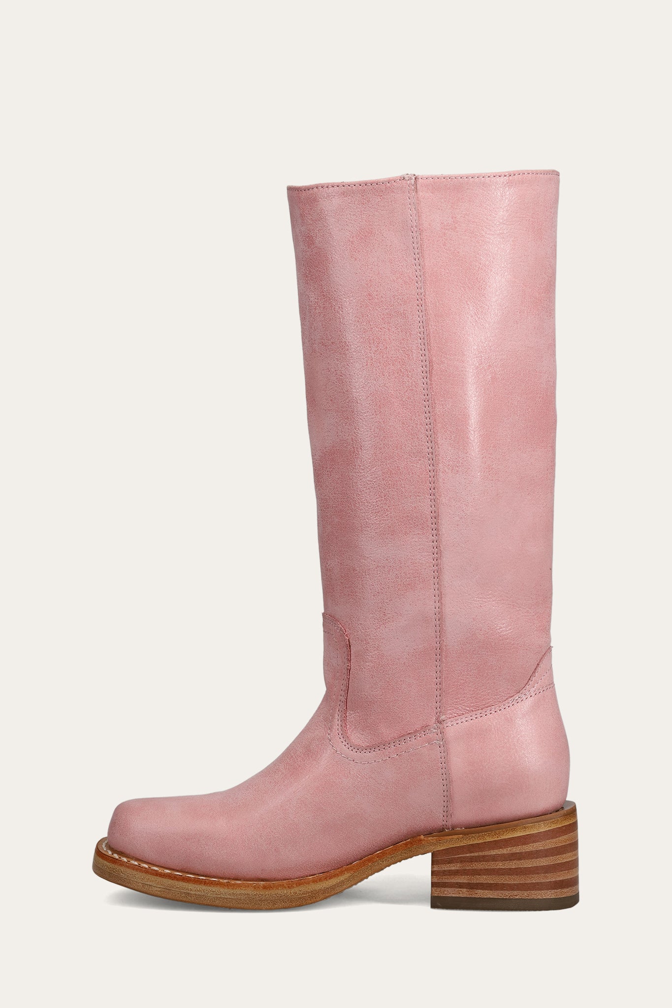 Frye Women's Campus 14L Boot In Pink/Hardrock M