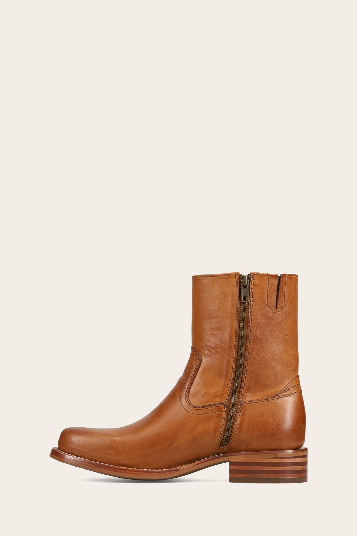 Frye Men's Campus Inside Zip In Brown M