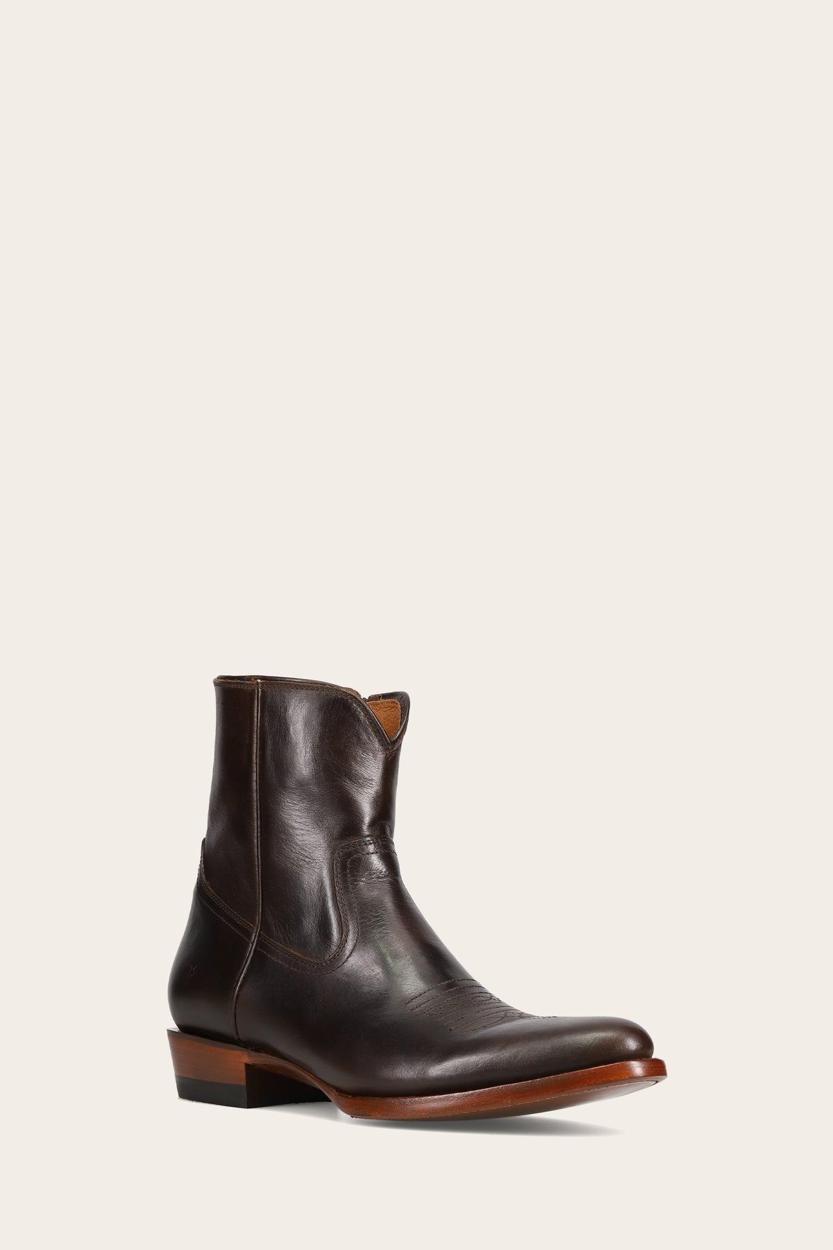 Frye Men's Austin Inside Zip In Brown M