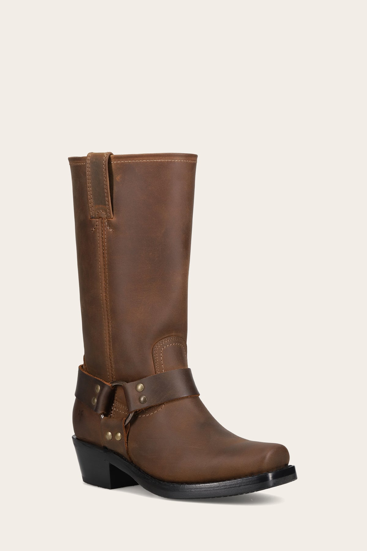 Frye Women's Harness 12R In Tan M