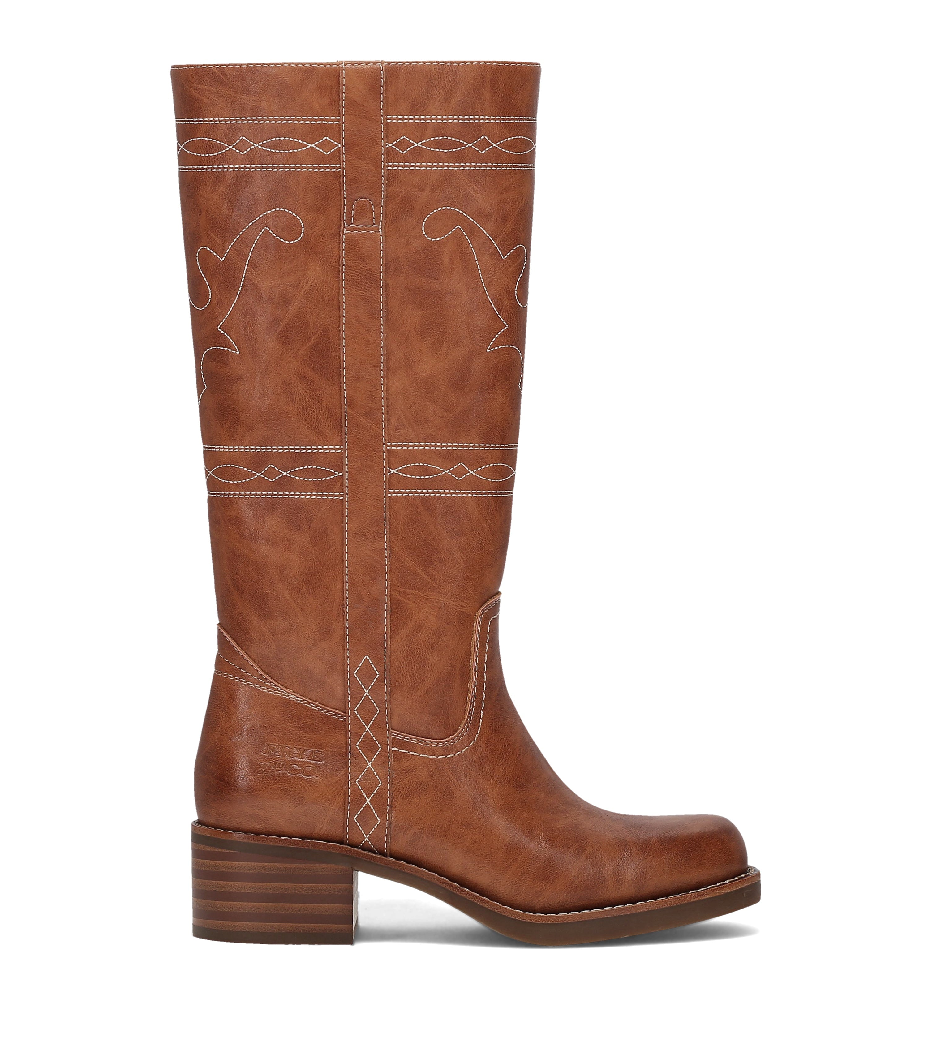 Frye & Co Women's Miranda Br In Caramel M