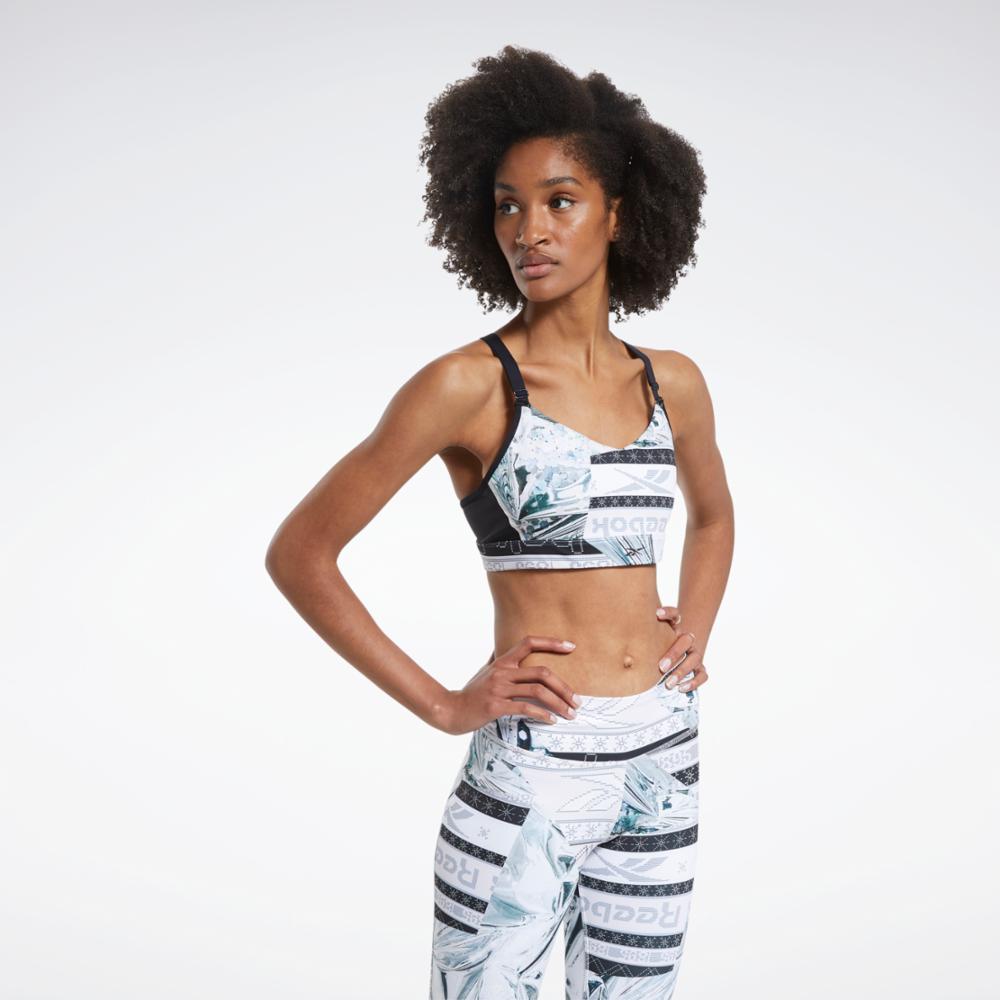 Reebok Apparel  Women's Ts Hero Strppy Bra- Reebok Training App Women White Reg