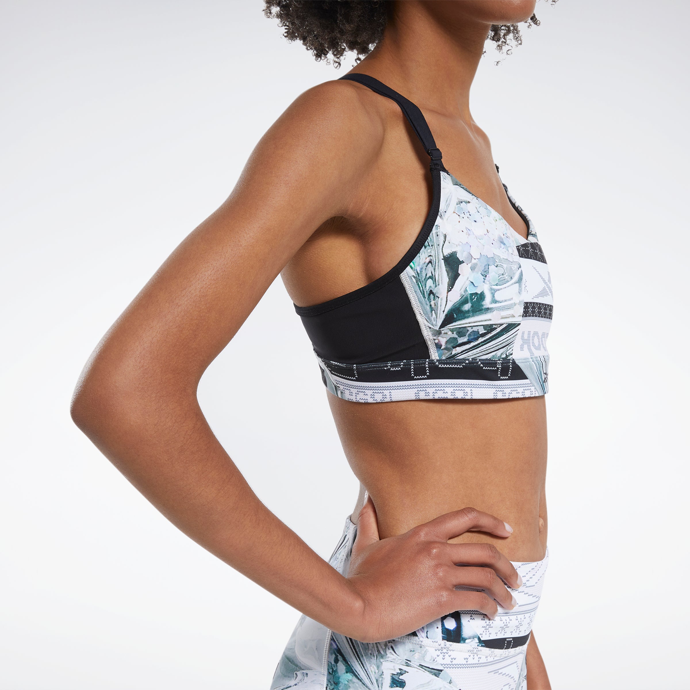 Reebok Women's Ts Hero Strppy Bra-  In Glapnk REG