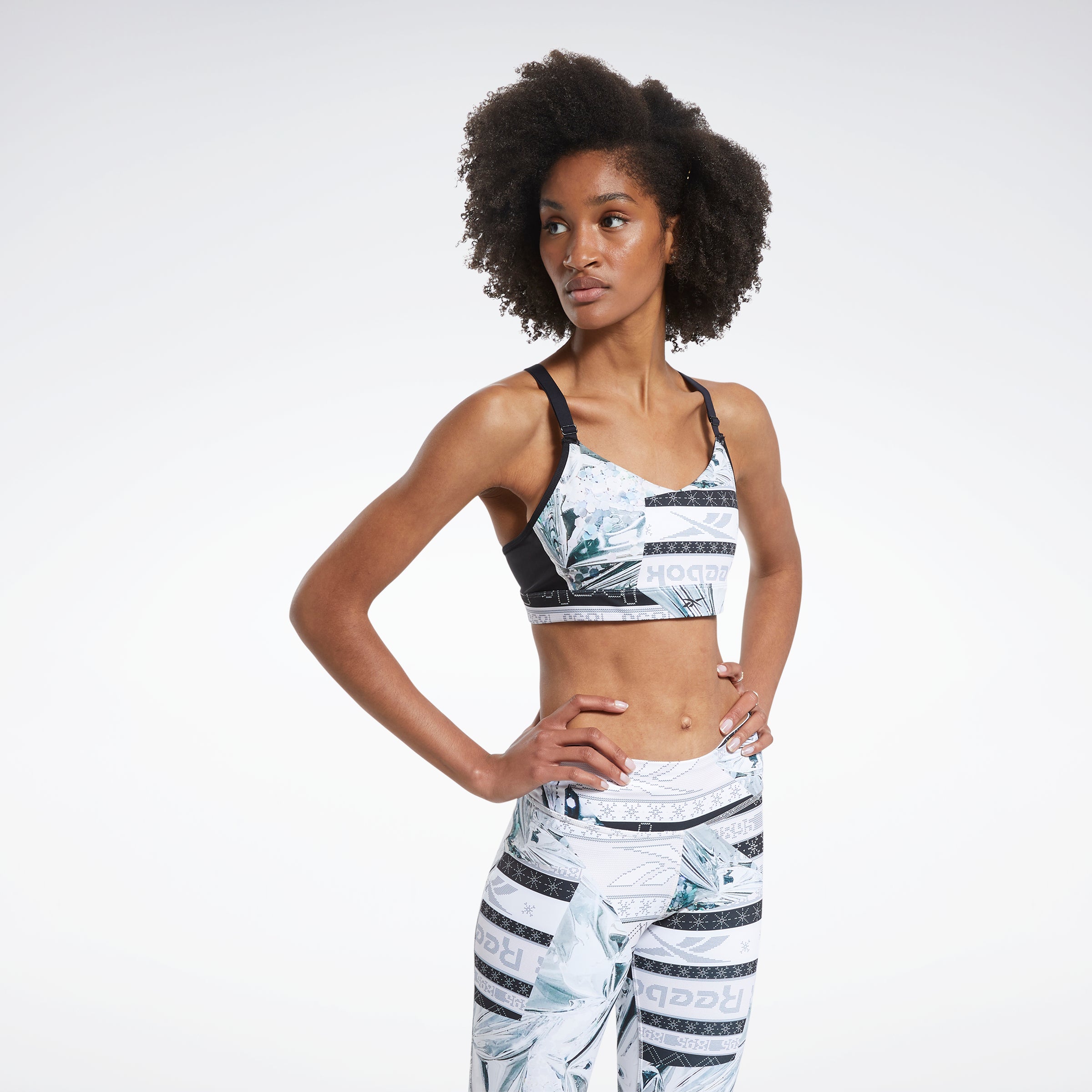 Reebok Women's Ts Hero Strppy Bra-  In Glapnk REG