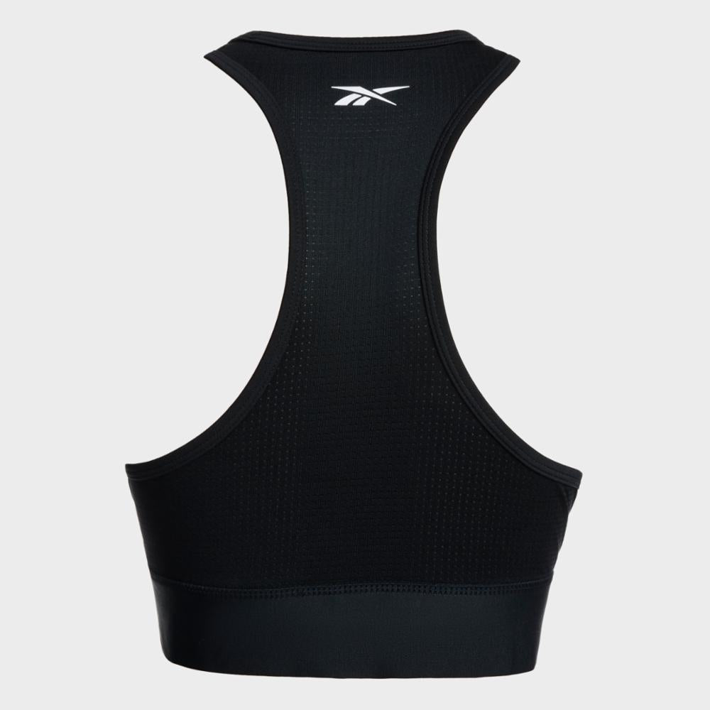Reebok Apparel  Women's Wor Myt Aop Racer Bra Reebok Training App Women Black Reg