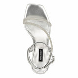 Nine West Women's Gaden3 Silver M